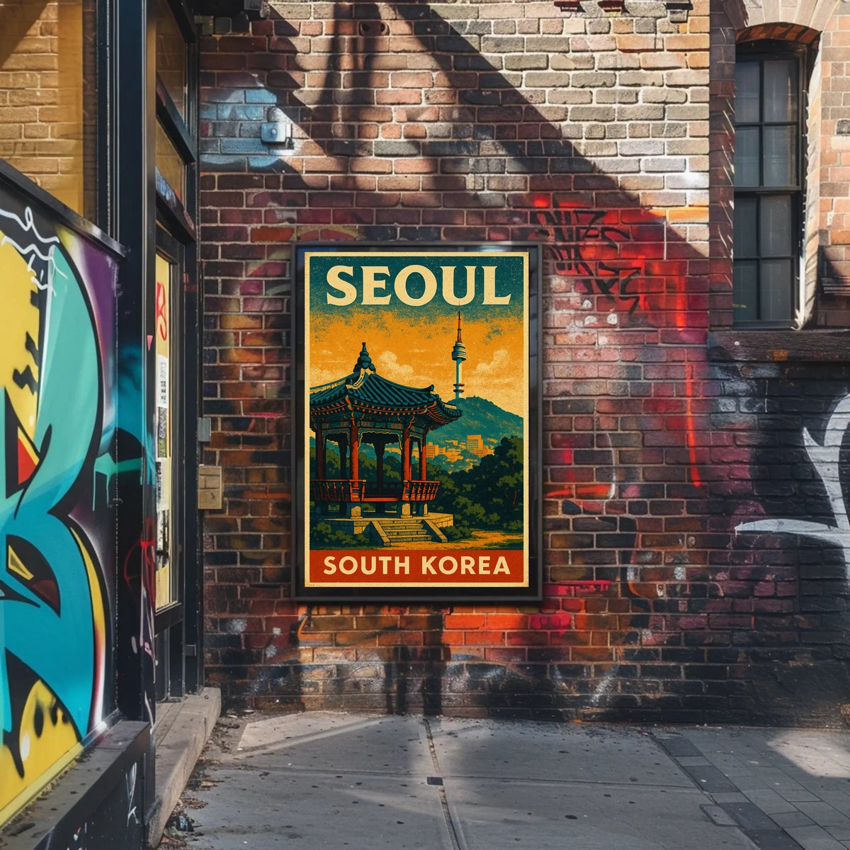 Seoul, South Korea Poster