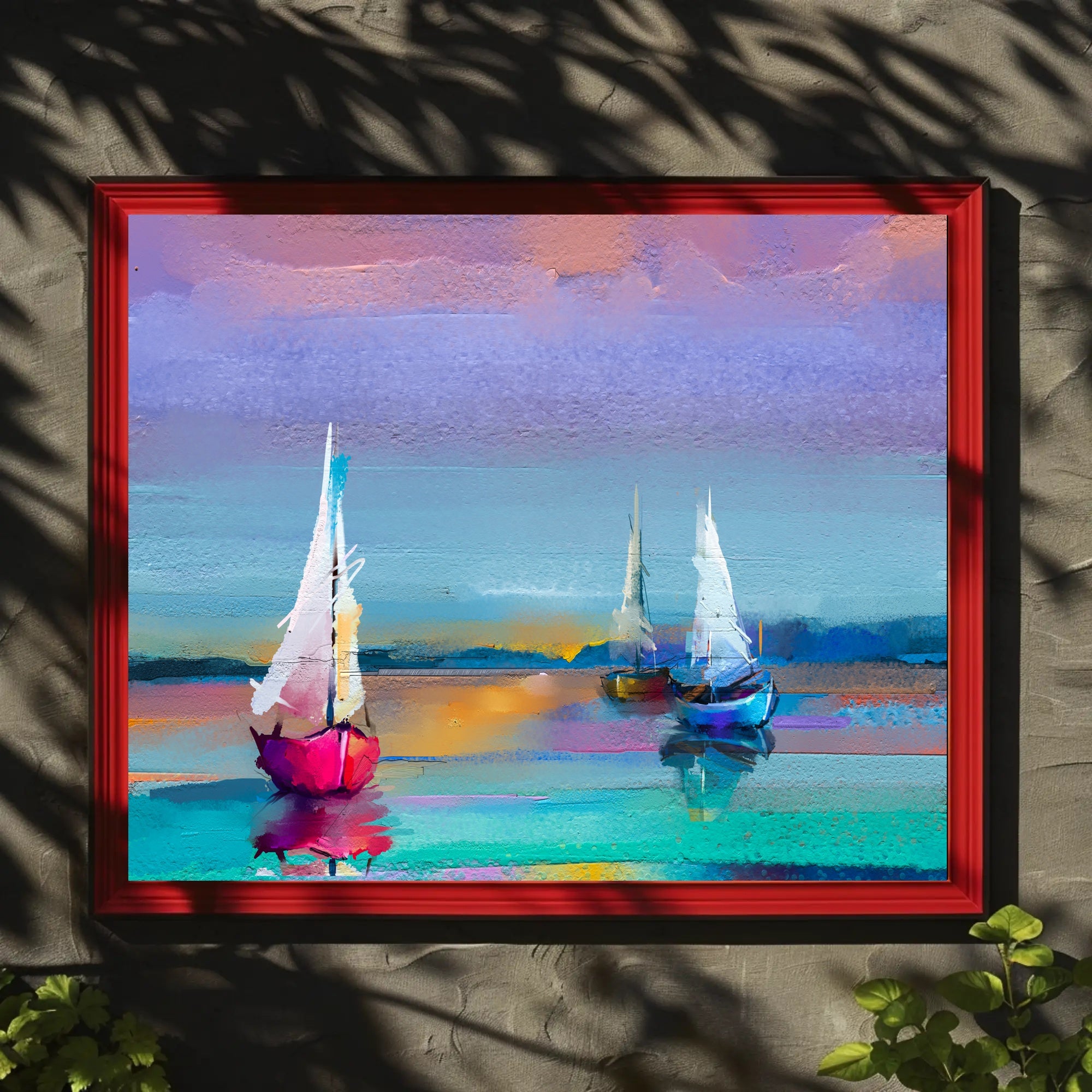 Tranquil Sailing Poster