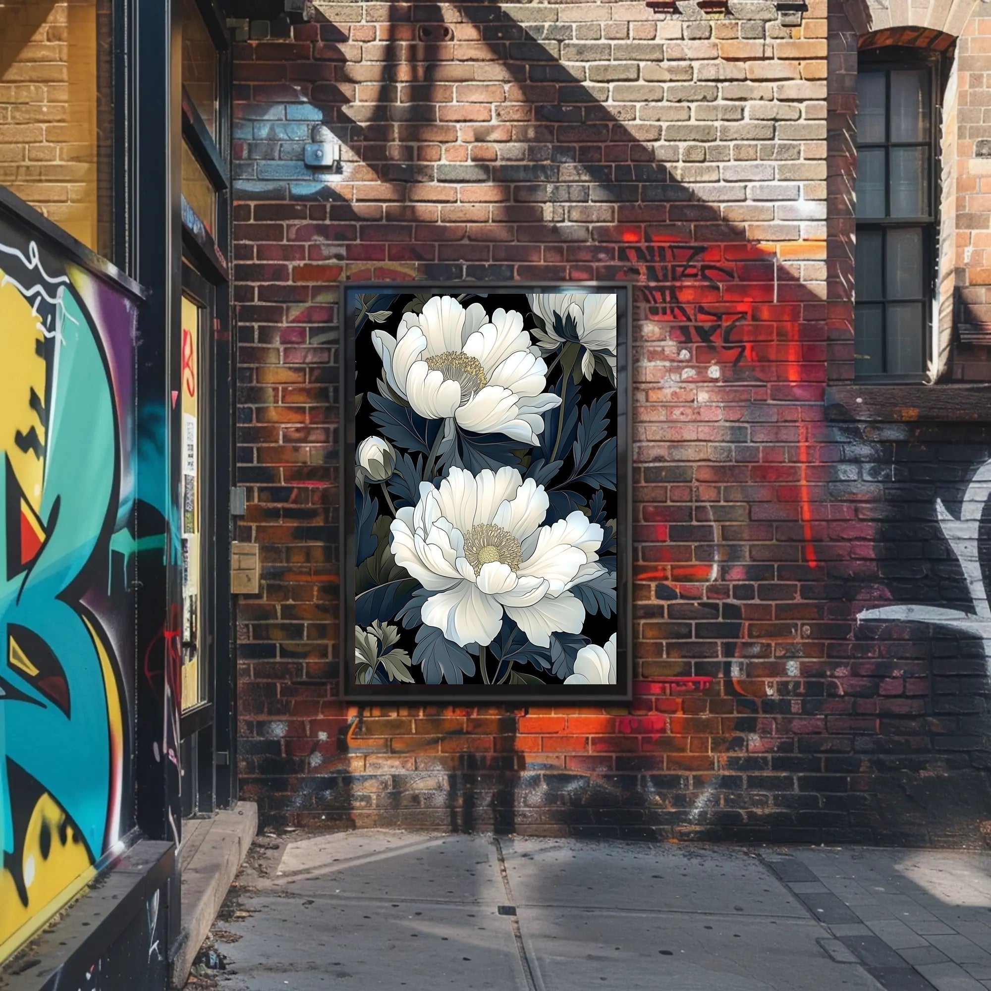 Elegant Blooms Art Print Wall Decor