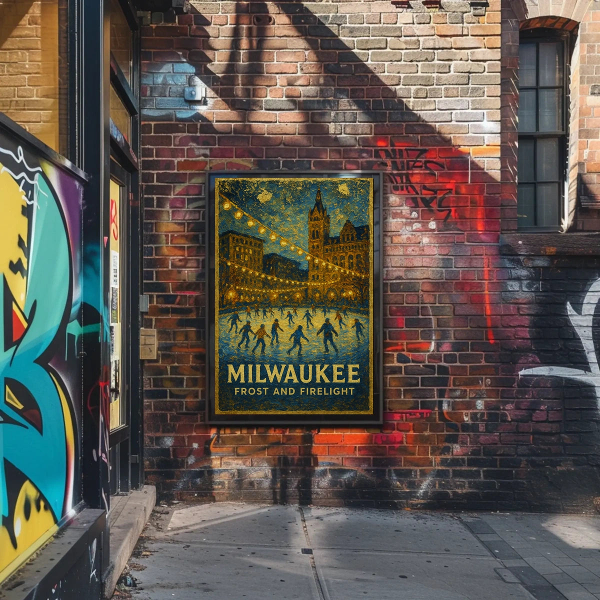 Milwaukee Frost And Firelight Poster