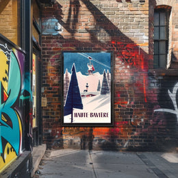 Haute-Bavière Winter Escape Poster