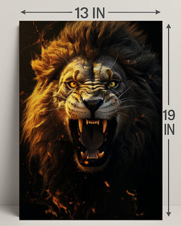 Roaring Majesty Poster