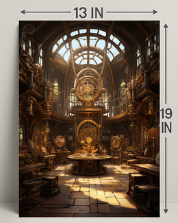 The Steampunk Observatory Poster