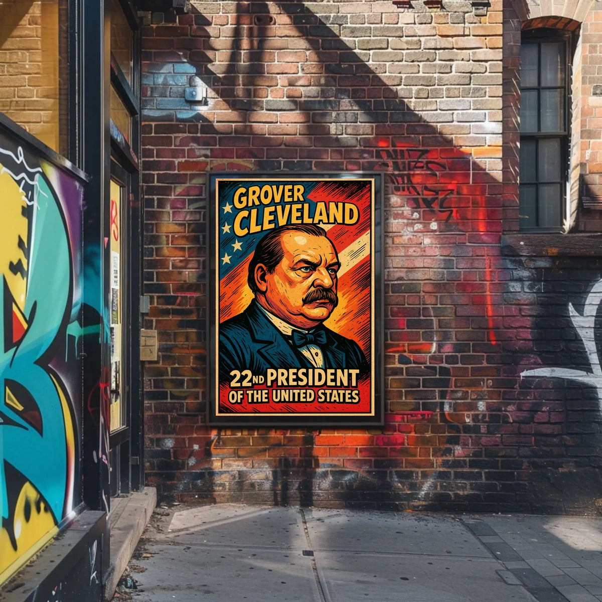 Grover Cleveland 22nd President Poster Heritage Decor