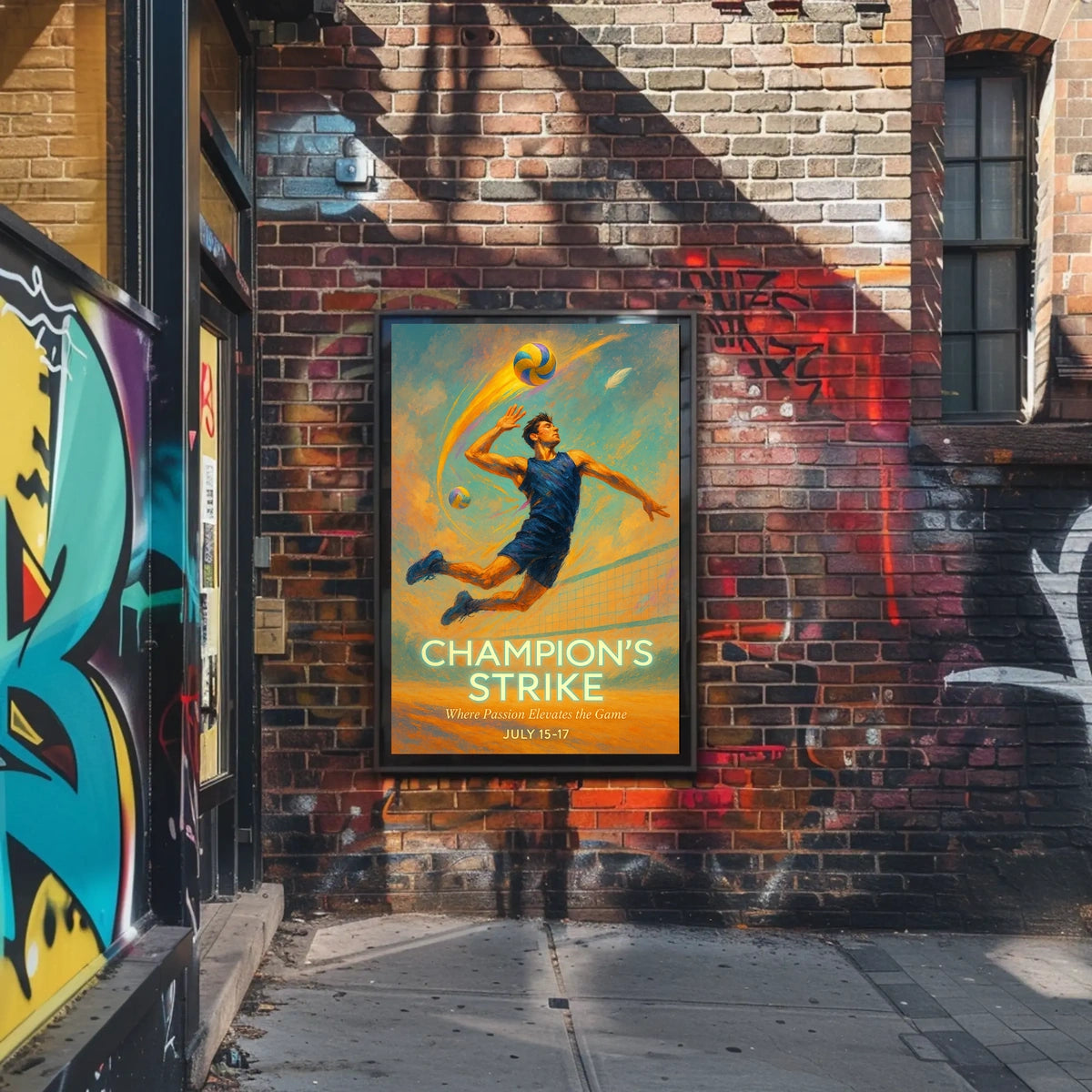 Champions Strike Poster