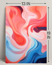Abstract Fluidity Abstract Poster
