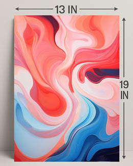 Abstract Fluidity Abstract Poster