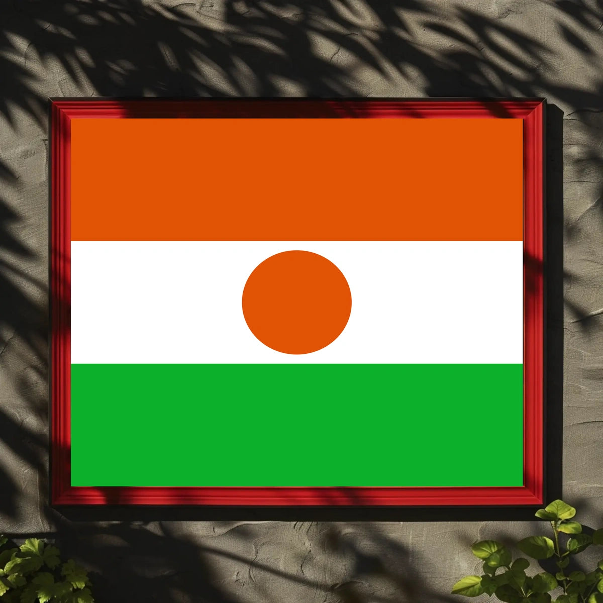 Niger Flag Poster
