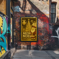 Neon Noel In Las Vegas Poster