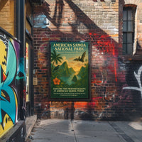 American Samoa National Park Natural Haven Poster