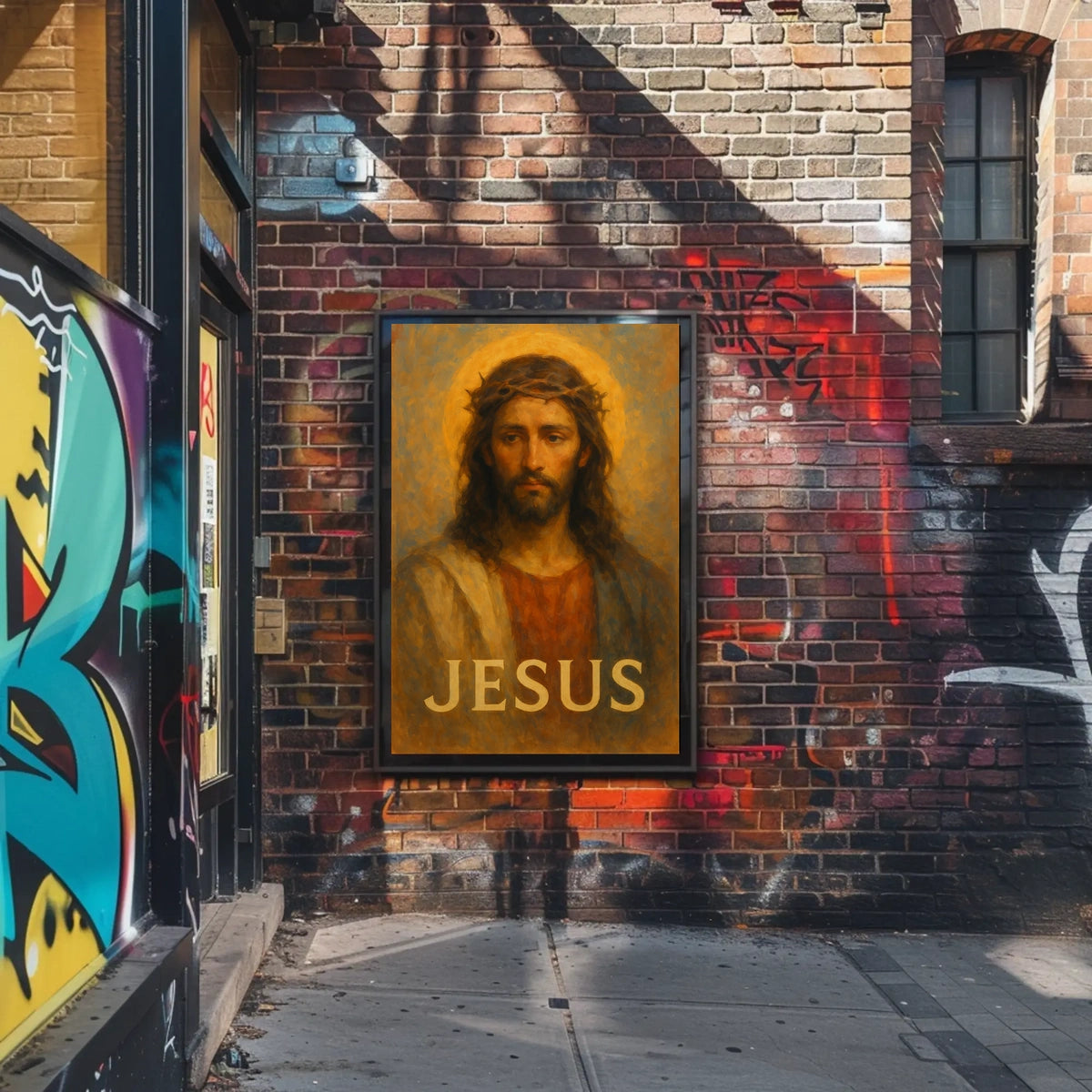 Jesus Christ Portrait Poster