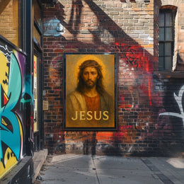 Jesus Christ Portrait Poster