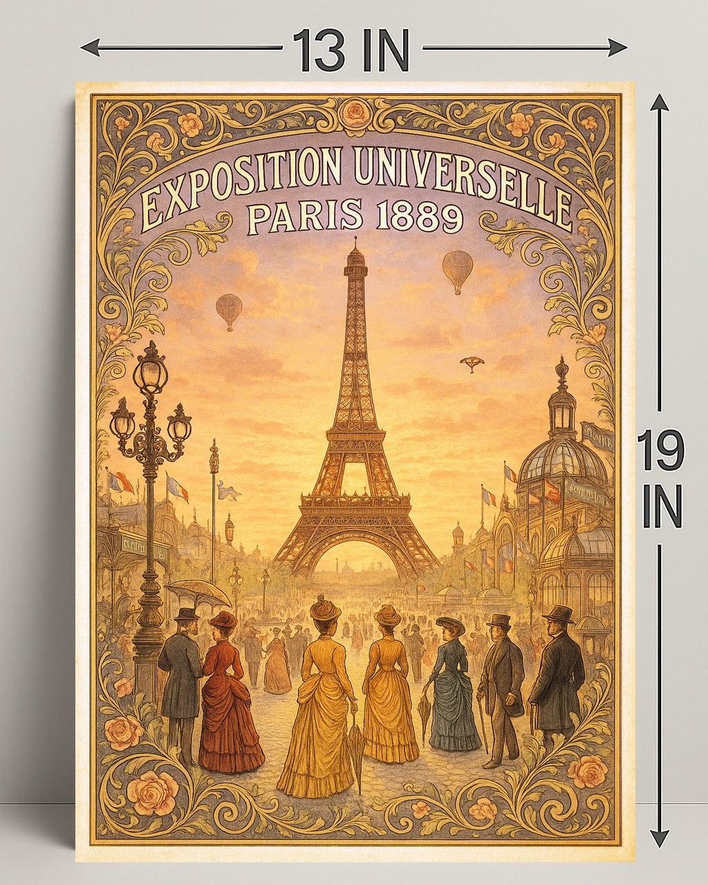 Exposition Universelle Paris 1889 Poster