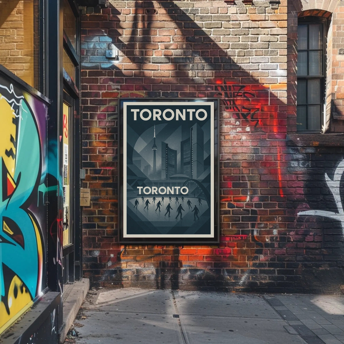 Toronto Cityscape Poster