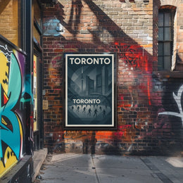 Toronto Cityscape Poster