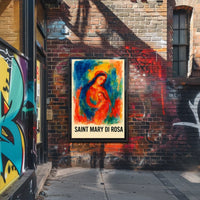 Saint Mary Di Rosa Poster