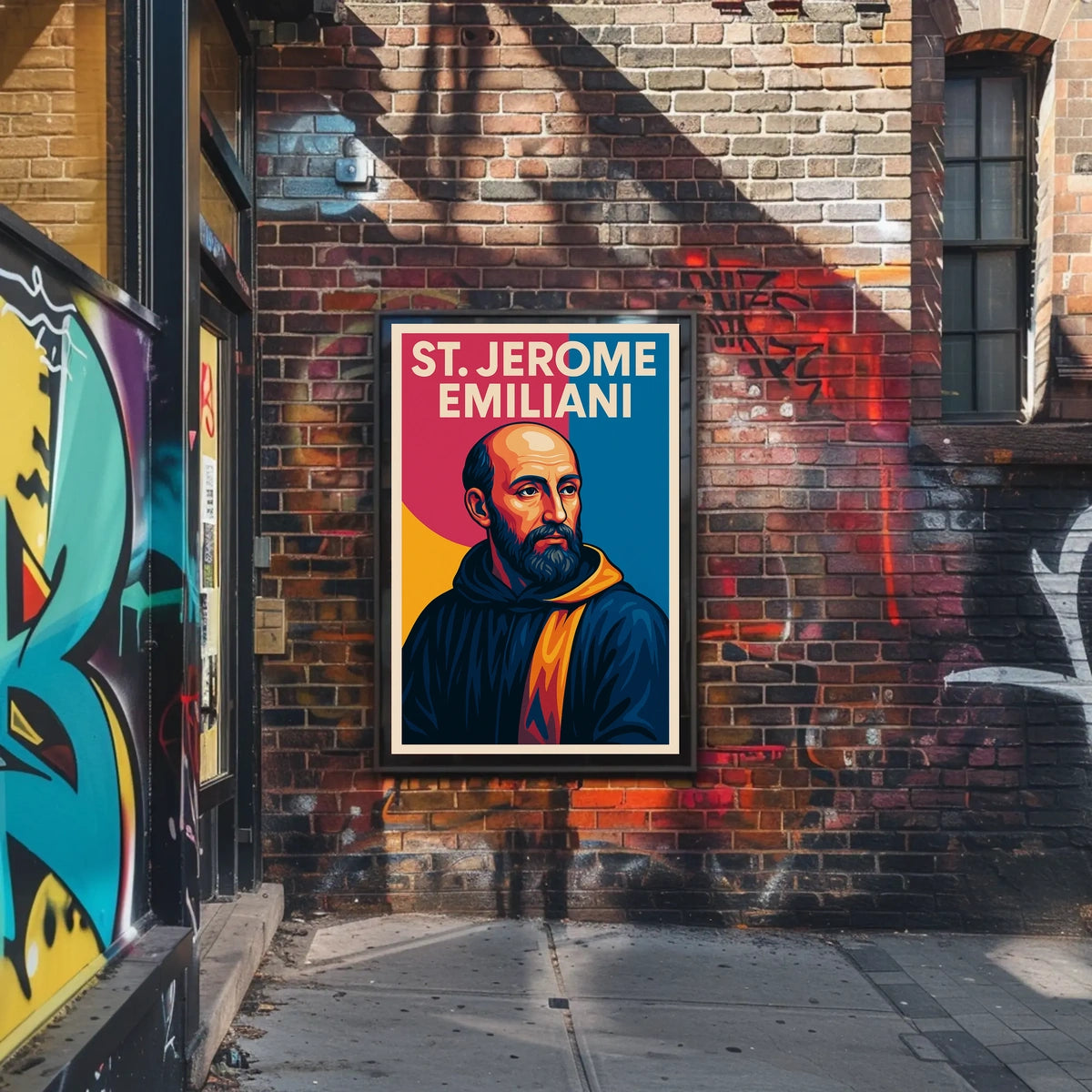 St. Jerome Emiliani Poster
