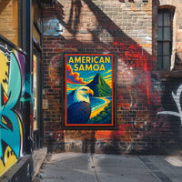 American Samoa Scenic Poster