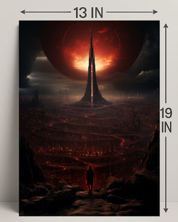 The Tower Of Dystopia Poster