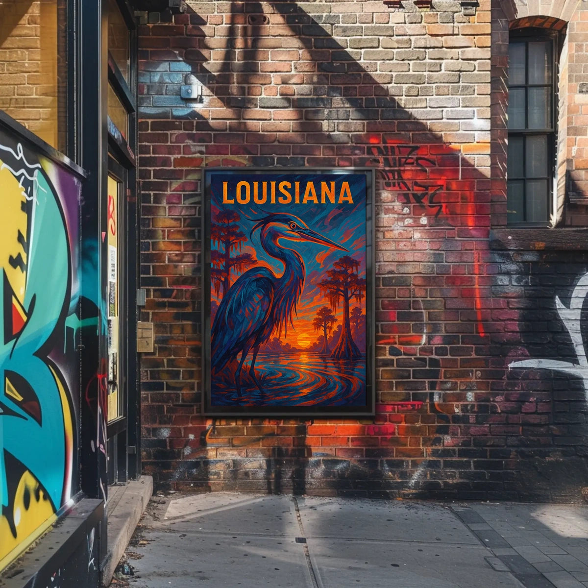 Louisiana Wildlife Poster