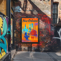 New Orleans Vibes Poster PosterGoat