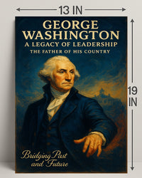 George Washington A Legacy of Leadership Poster PosterGoat
