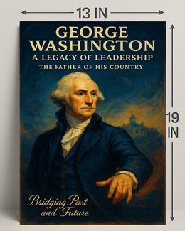 George Washington A Legacy of Leadership Poster PosterGoat
