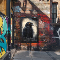 The Enigmatic Raven Poster