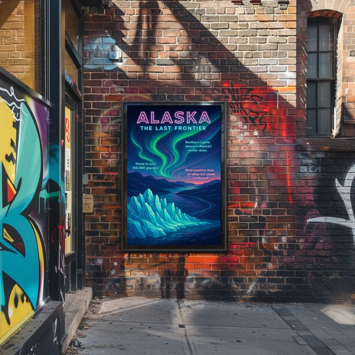 Alaska The Last Frontier Poster