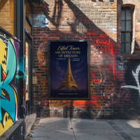 Eiffel Tower Architecture of Dreams Poster