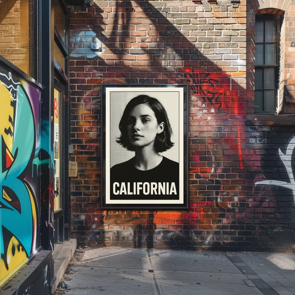 California Portrait Poster