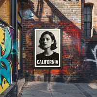 California Portrait Poster