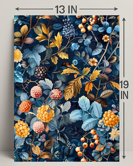 Botanical Abundance Art Print: Abstract or Artistic Poster