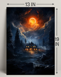 Enchanted Nightscape Poster