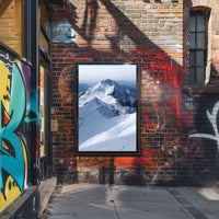 Majestic Snowy Peaks National Park Poster