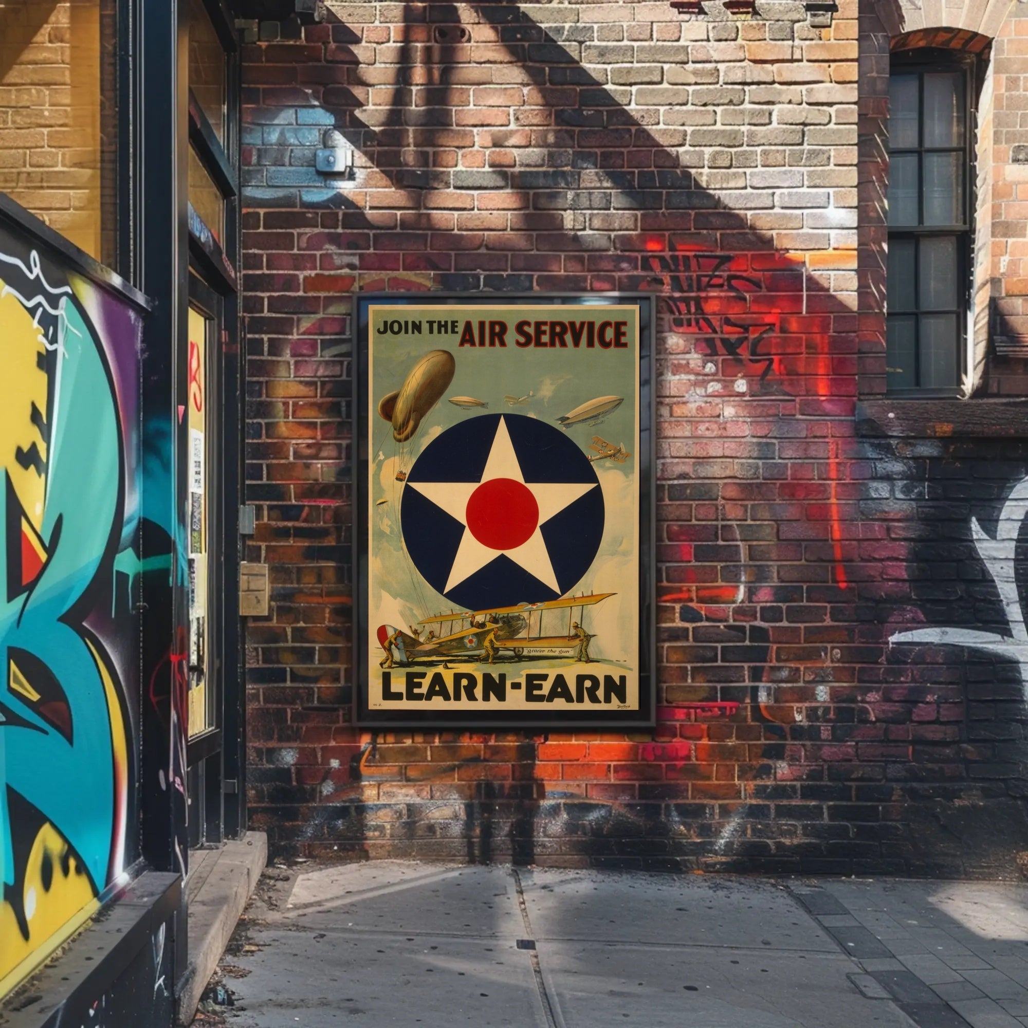 Join the Air Service Recruitment Poster PosterGoat