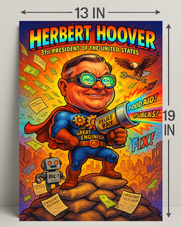 Herbert Hoover 31st President Poster PosterGoat