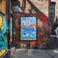 Jugoslawien Die Sonnige Adria Poster
