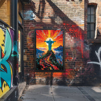 Radiant Christ The Redeemer Poster