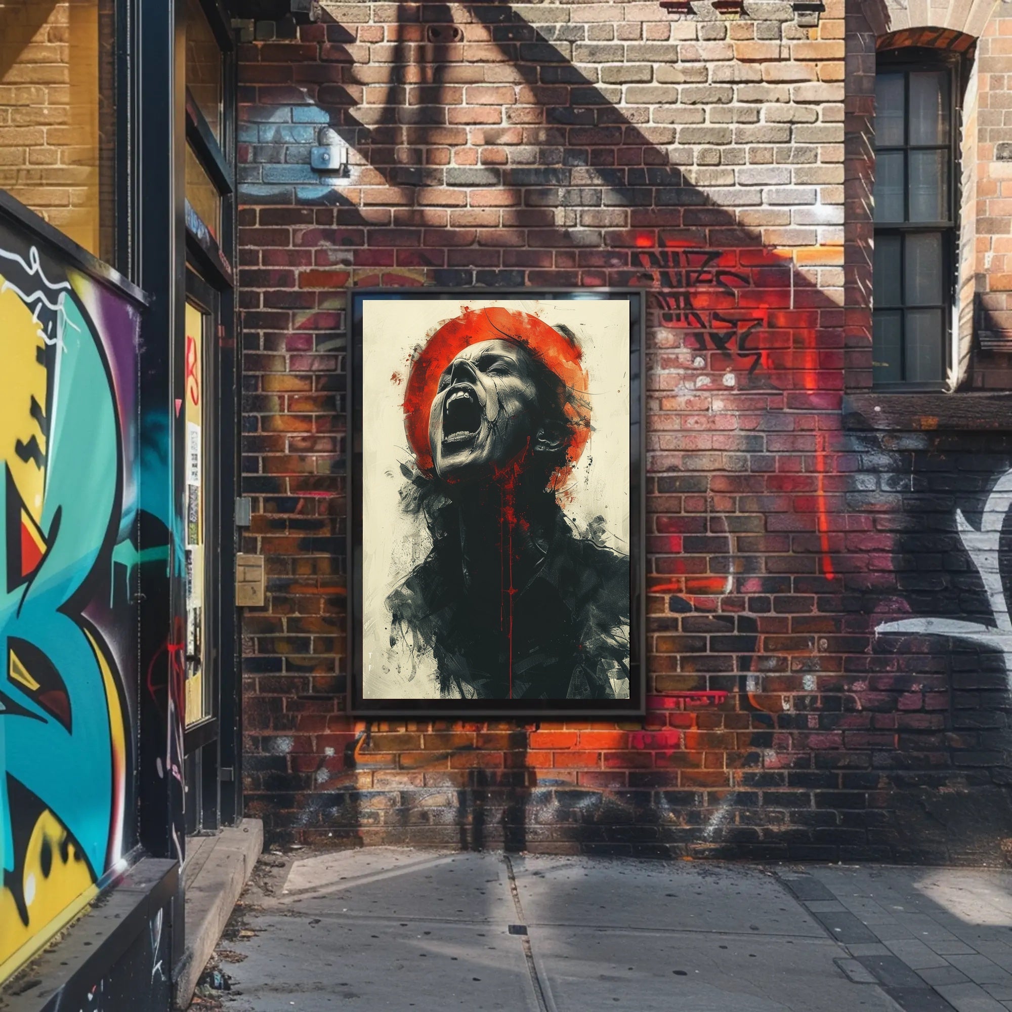 Expression of Anguish Poster PosterGoat