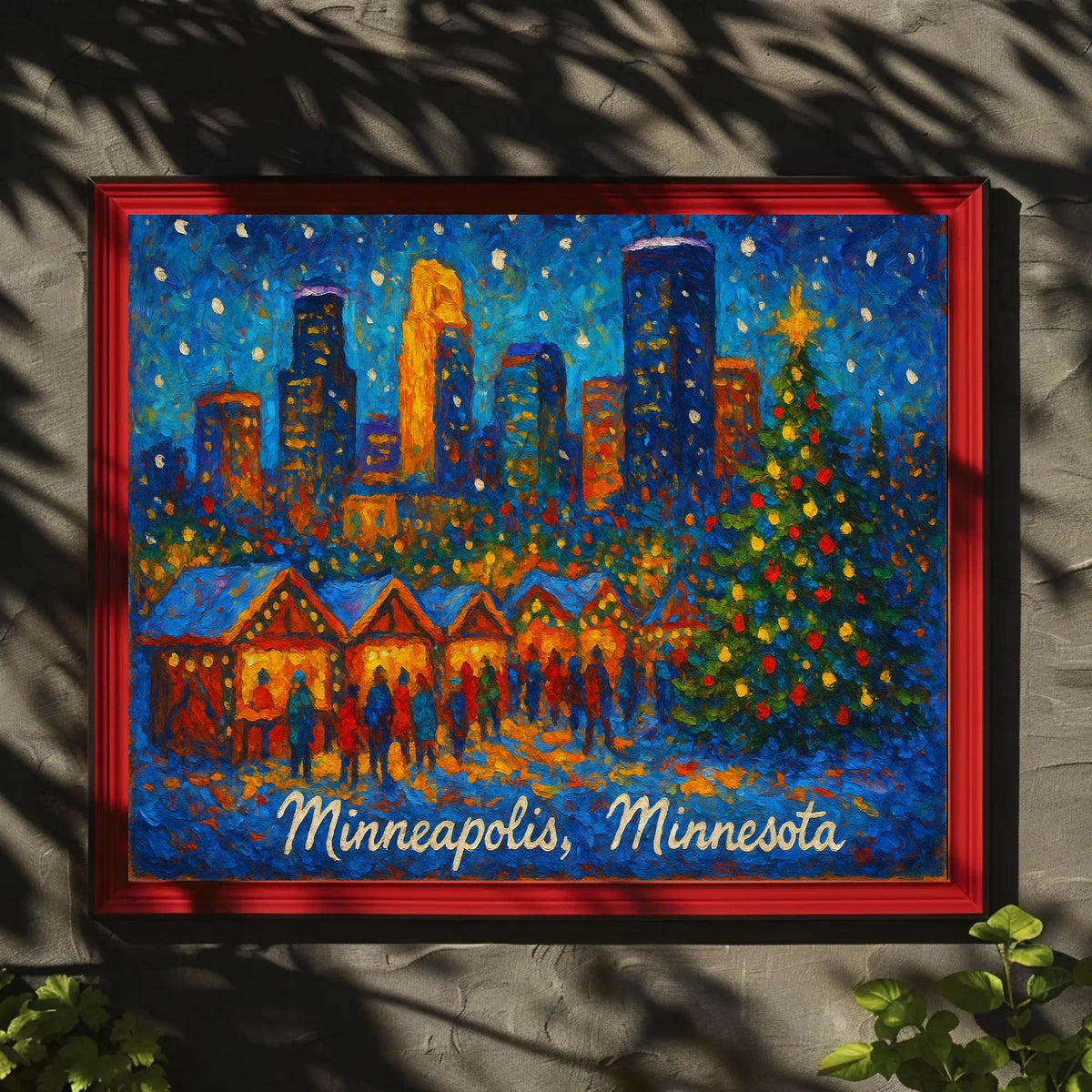 Minneapolis Winter Market Poster