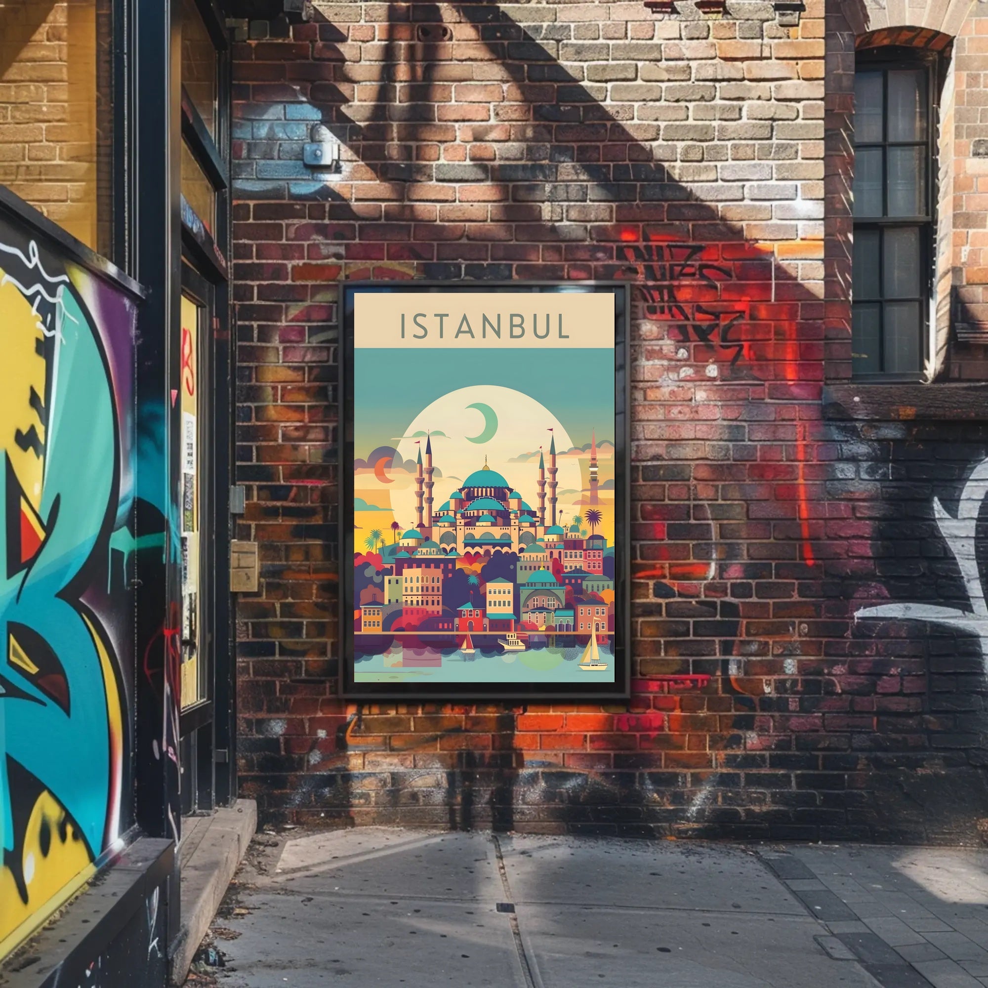 Vibrant Istanbul Poster
