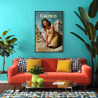 Cairo Vintage Poster