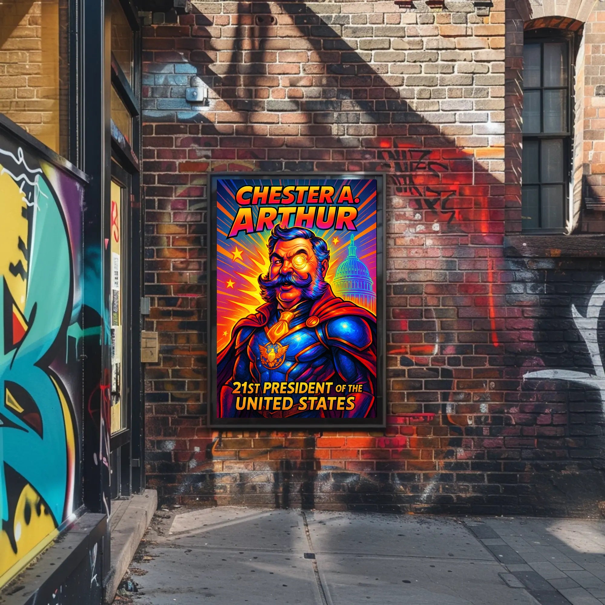 Chester A. Arthur 21st President Poster PosterGoat