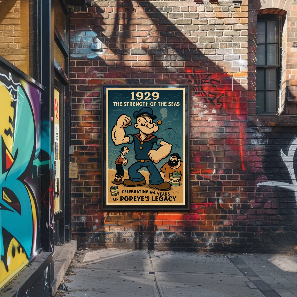 Popeye 1929 Art Poster POP-219