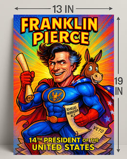 Franklin Pierce 14th President Poster PosterGoat