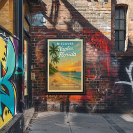 Discover Naples, Florida Poster