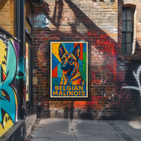 Belgian Malinois Art Poster