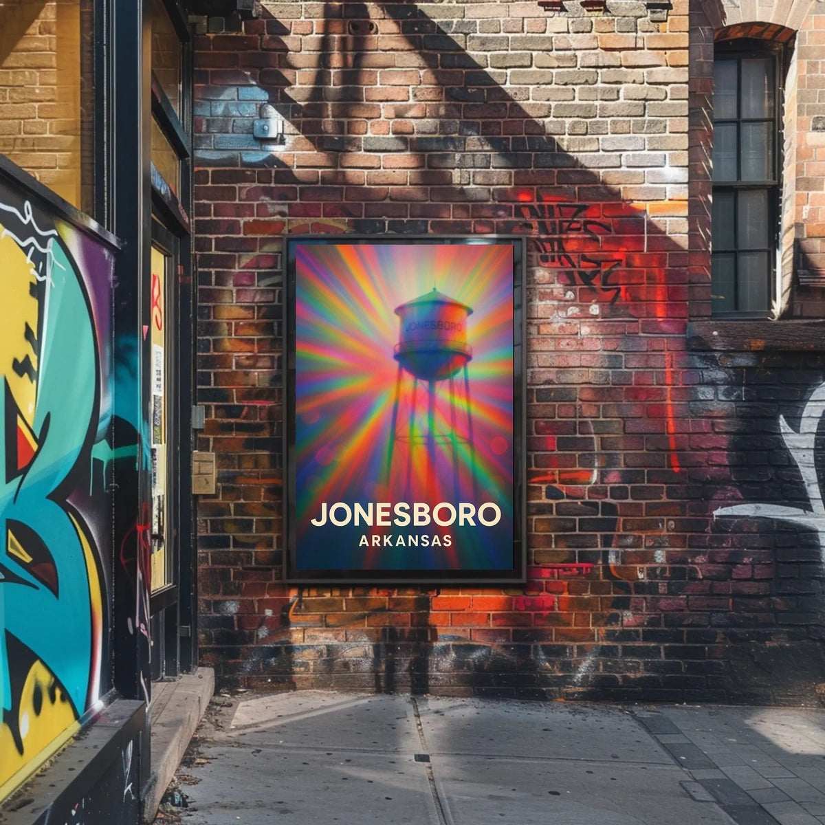 Jonesboro Arkansas Travel Photography Realism Poster