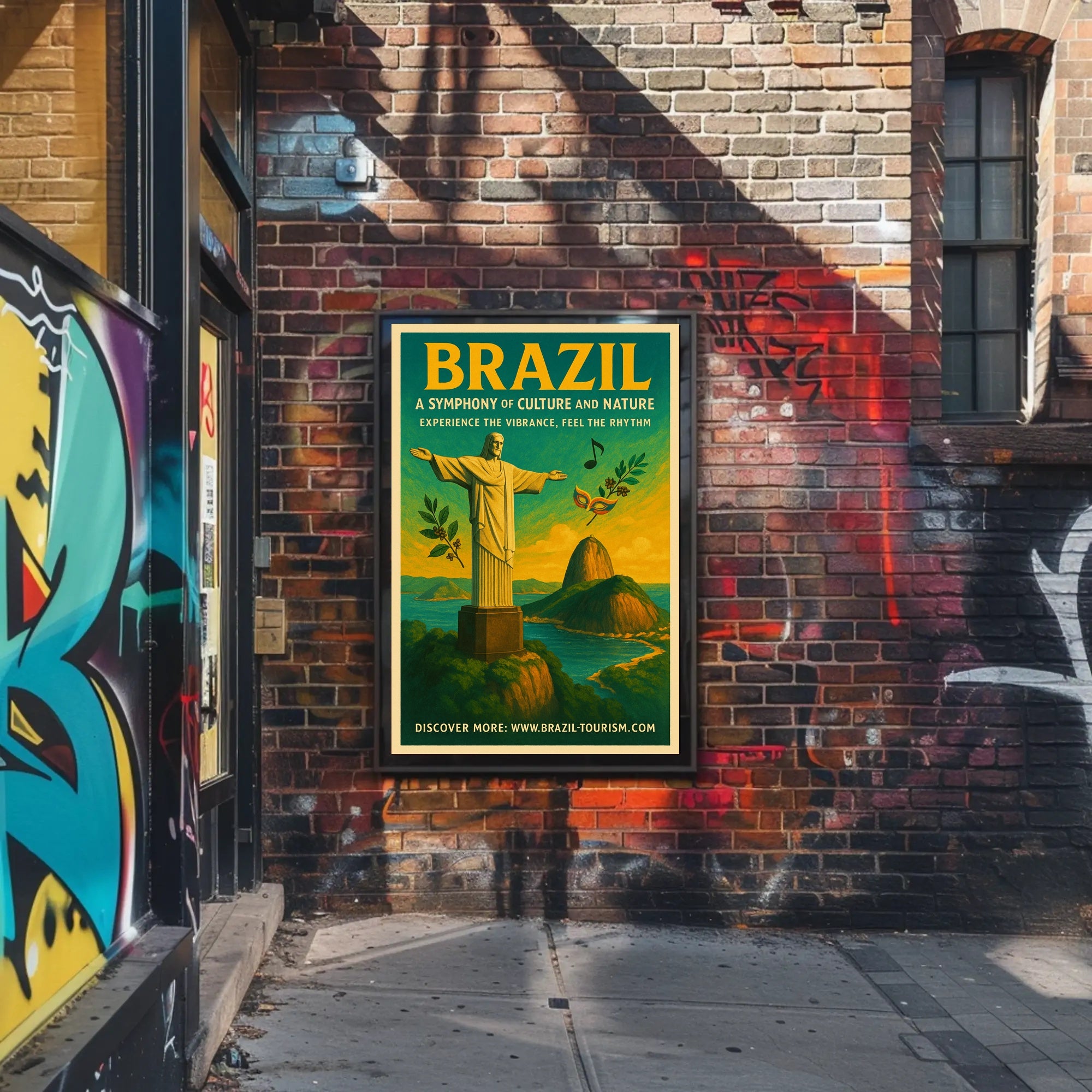 Brazil A Symphony of Culture and Nature Poster